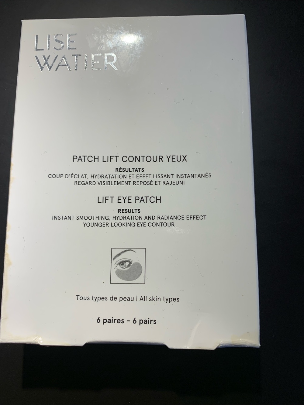 Lise Watier Lift Eye Patch - 6 pairs new